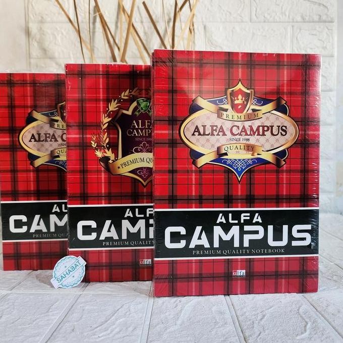 

BUKU TULIS ALFA CAMPUS PREMIUM BOXY 50 LEMBAR 1 PACK ISI 10 PCS