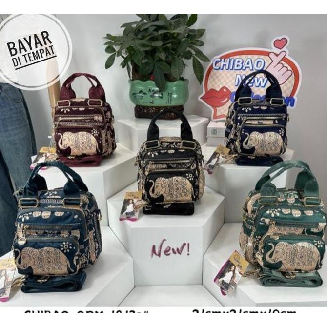 Handbag Wanita Harga Diskon  Tas Wanita Chibao Qdx-1813S# 3In 1 Parasut Terbaru...