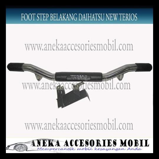 TERBARU FOOT STEP/BUMPER/PENGAMAN BELAKANG DAIHATSU NEW TERIOS 