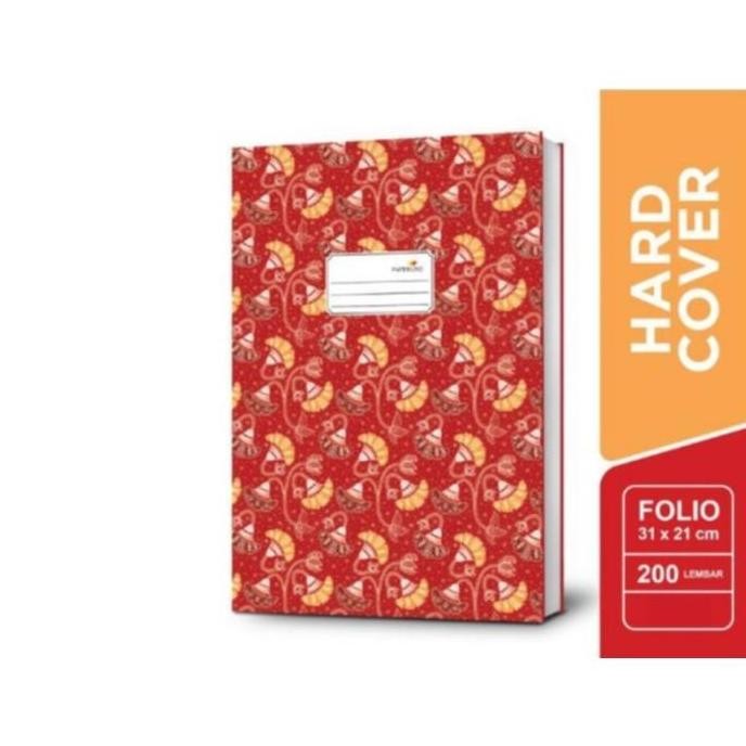 

Buku Tulis Hard Cover Folio 200 lbr - PAPERLINE