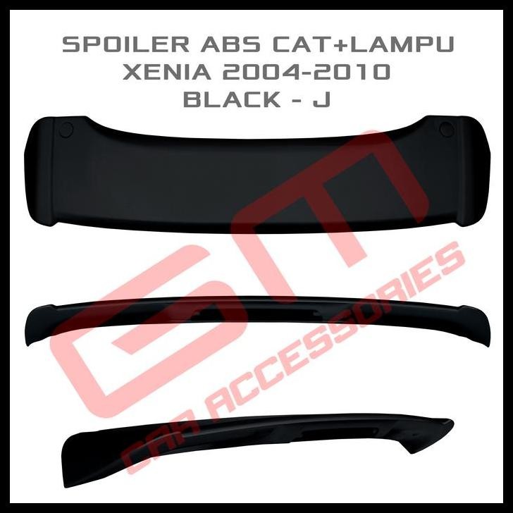 TERBARU SPOILER ABS CAT+LAMPU XENIA 2004-2010 