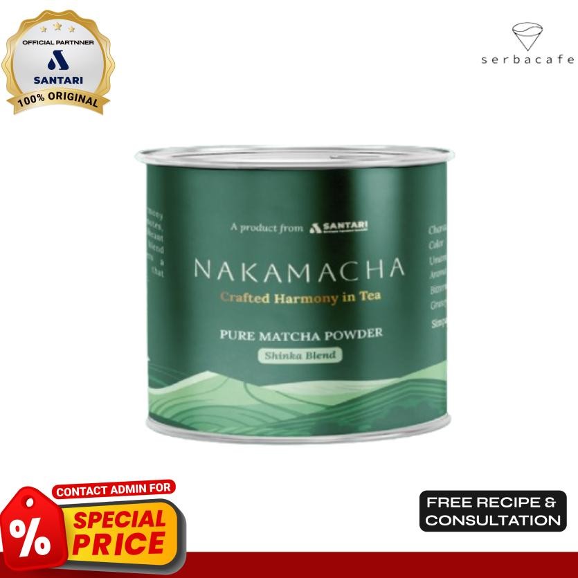 

Sale Nakamacha Pure Matcha Powder Shinka Blend (100 Gr)
