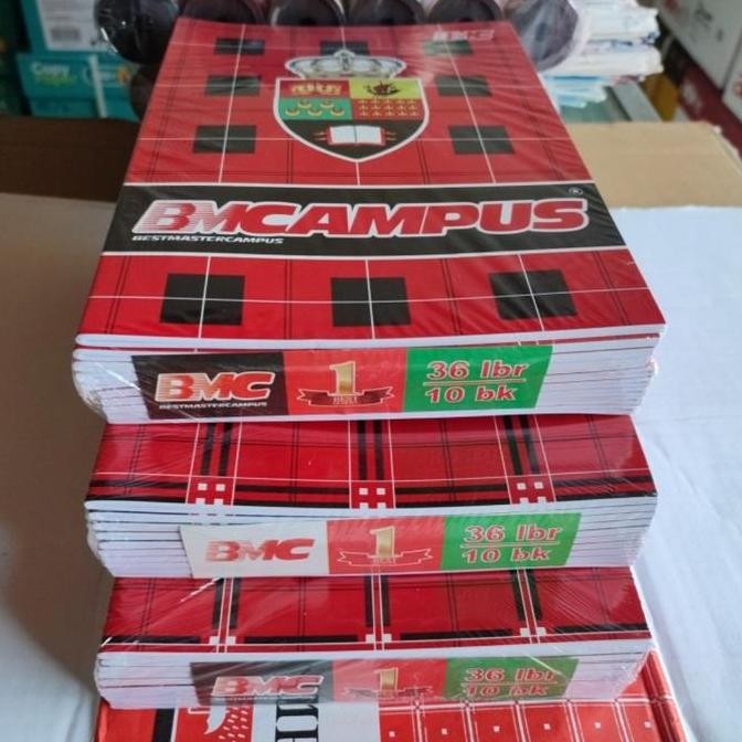 

Buku BMC Campus 36 Lembar / 1pak isi 10buku