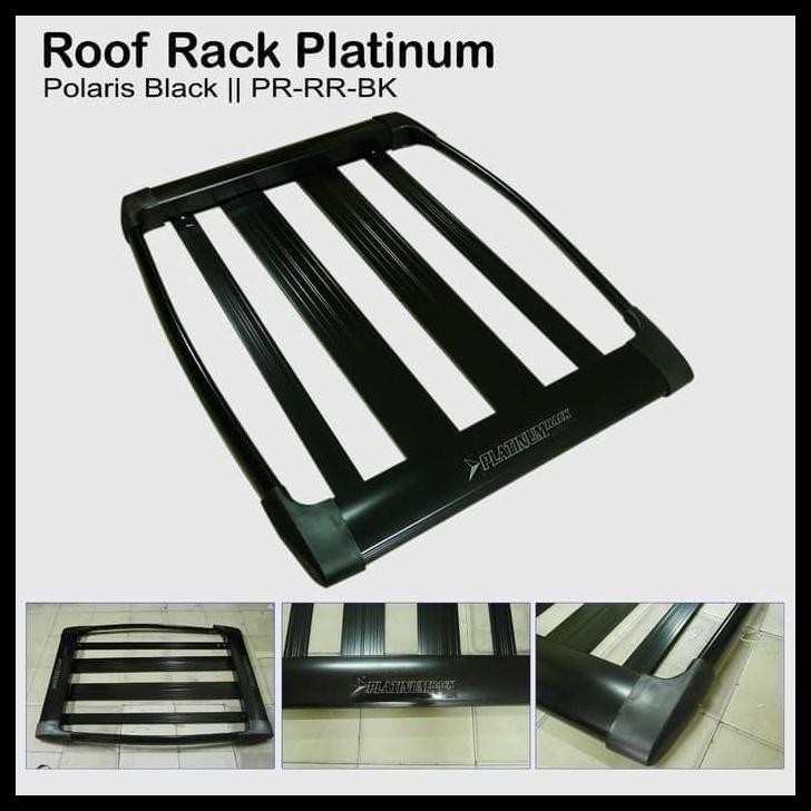 TERBARU PAKET RACK PLATINUM & CROSS BAR JEPIT ROOF RAIL PREMIUM ALL NEW RUSH - 