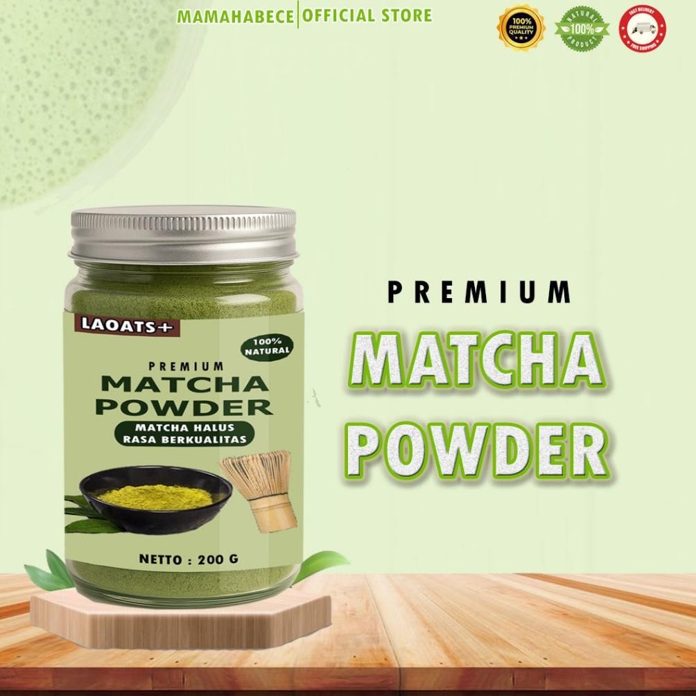 

Promo Bubuk Matcha Premium 200G Laoats
