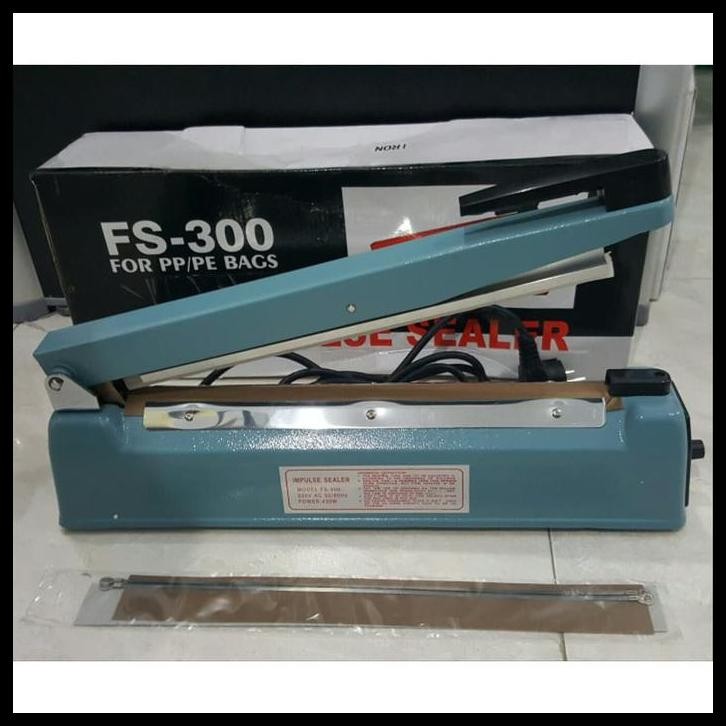 DISKON IMPULSE SEALER/ PRESS PLASTIK 30CM BODY BESI TRAFO BESAR 