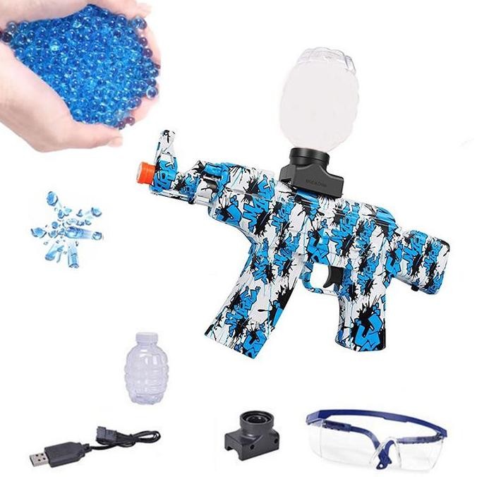Promo / Terlaris Watergel Blaster Aank Mainan Water Gel AK Model Penembakan Blowback Model Hidrogel 