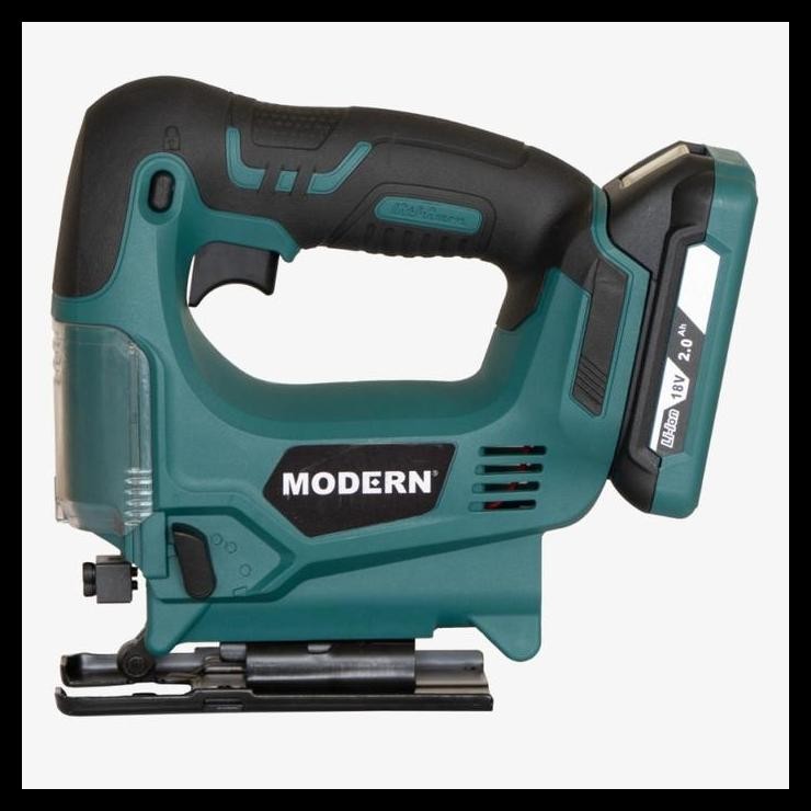 GRATIS ONGKIR MESIN JIGSAW CORDLESS MODERN M-22,GERGAJI JIG SAW BATERAI 20V MODERN 