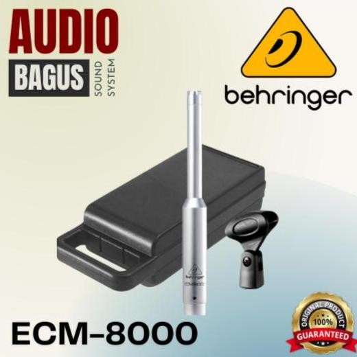 BARU MIC CONDENSER BEHRINGER ECM8000 RTA MIKROFON AUDIO PROFESIONAL