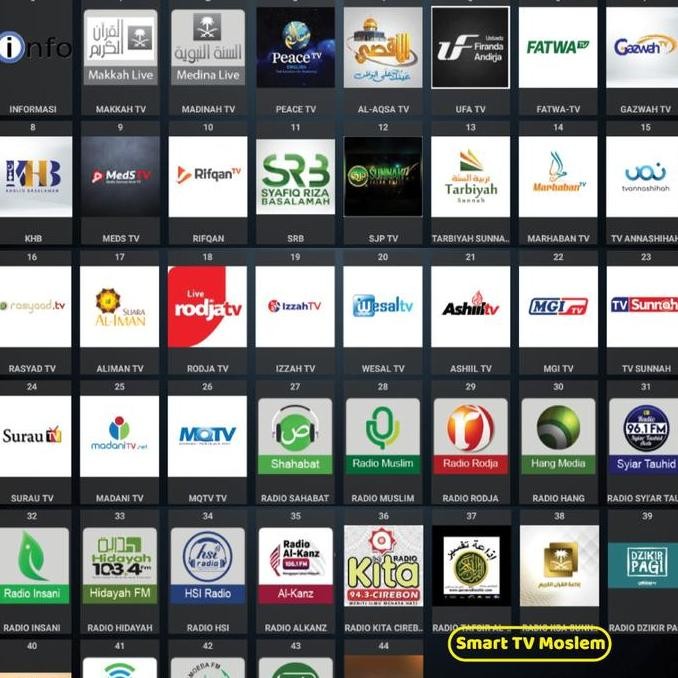 Smart Tv Muslim Android Tv Box Rodja Tv Alquran Bukan Parabola Islami Kualitas Terbaik Harga Termura