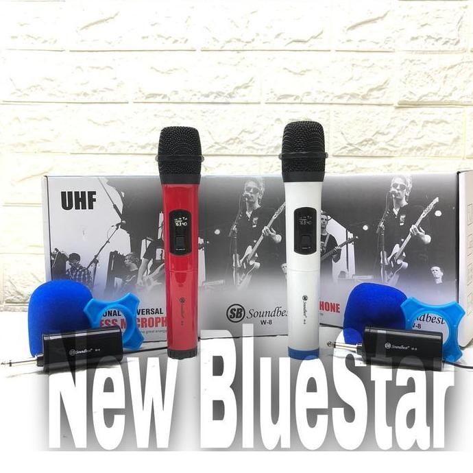 BARU MIC WIRELESS SONY SN900 + SOUNDBEST W8 - MIKROFON WIRELESS ORIGINAL