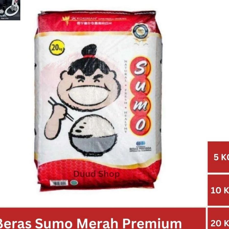 

Beras Sumo Merah 5Kg 10Kg 20Kg Beras Pulen Fortifikasi Cocok Untuk Sushi