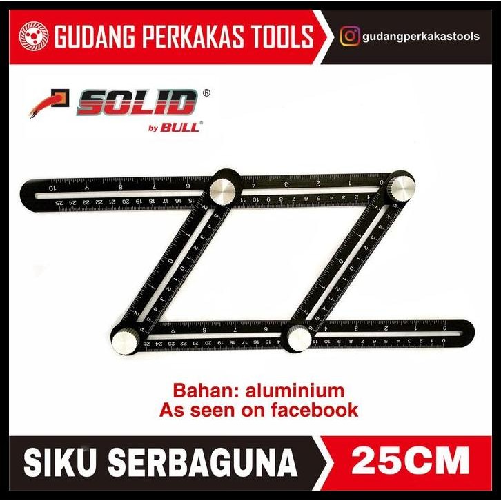 

HOT DEAL PENGGARIS SIKU SUDUT SERBA GUNA 25CM !