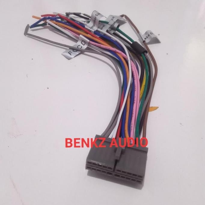 '' Soket Head Unit Dvd Sansui Sa5202I 20 Pin Original ''