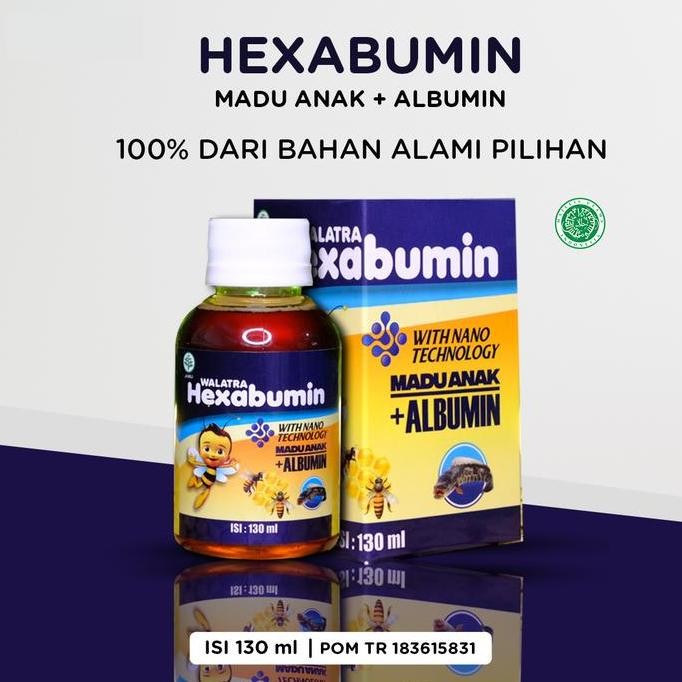 

TERMURAH HEXABUMIN MADU ANAK PLUS ALBUMIN 130ML - MADU PENAMBAH NAFSU MAKAN ANAK