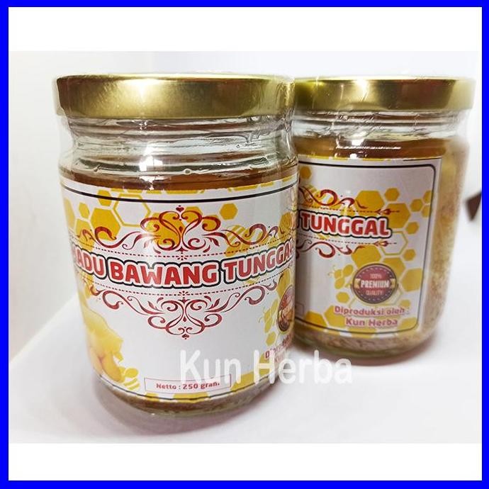 

TERMURAH MADU BAWANG PUTIH LANANG 250GR MADU BAWANG TUNGGAL UNTUK KESEHATAN
