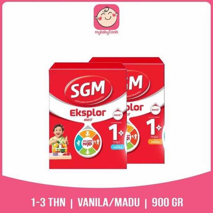 

TERMURAH SGM EKSPLOR 1 PLUS SUSU PERTUMBUHAN VANILA MADU 900GR UNTUK ANAK USIA 1-3 TAHUN