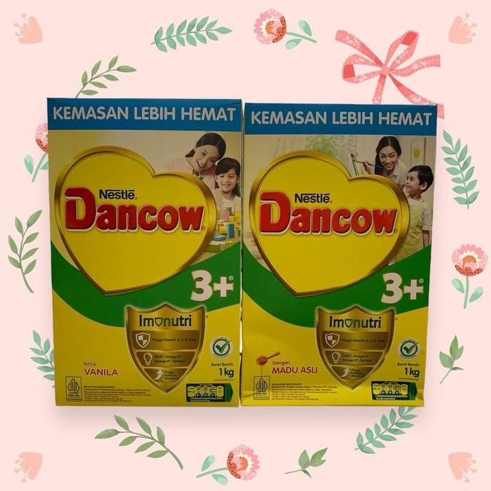 

TERMURAH DANCOW 3+ 1000GR RASA VANILA & MADU | SUSU ANAK 3 TAHUN KE ATAS