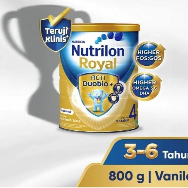 

TERMURAH NUTRILON ROYAL 4 VANILA & MADU 800GR SUSU FORMULA ANAK 3 TAHUN KE ATAS