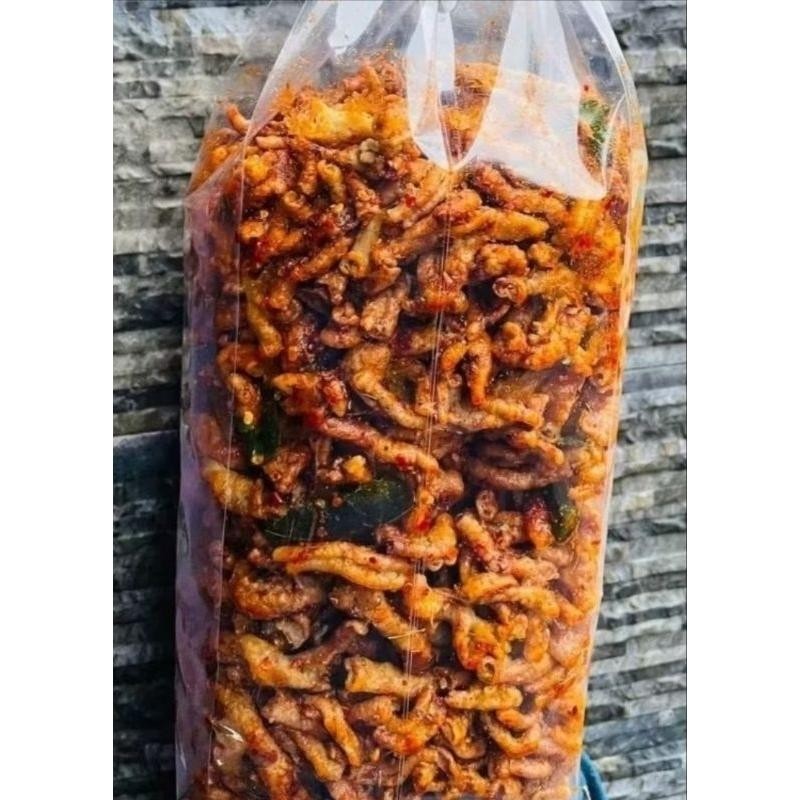 

KRIPIK USUS AYAM CRISPIY PEDAS D JERUK 2KG Ori!!