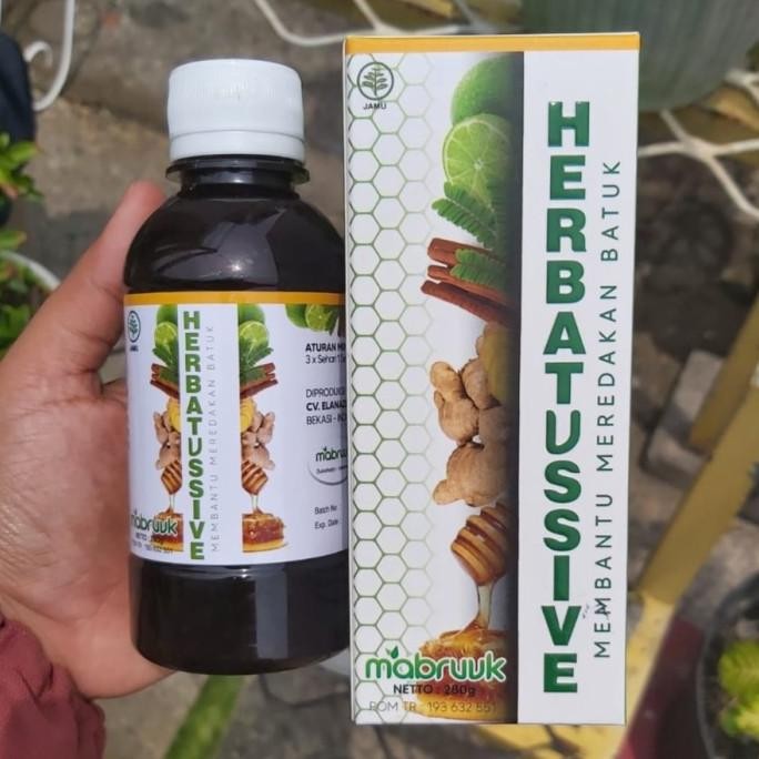 

TERMURAH MADU GURAH HERBATUSSIVE MABRUUK HERBAL MEMBANTU MEREDAKAN BATUK FLU SINUSITIS