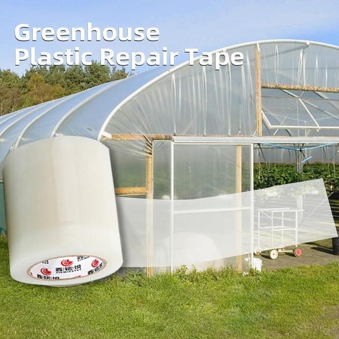 Promo / Terlaris 10cm 40m Plastik Uv Penambal Lakban Uv Green House Plastik UV Green house plastik u