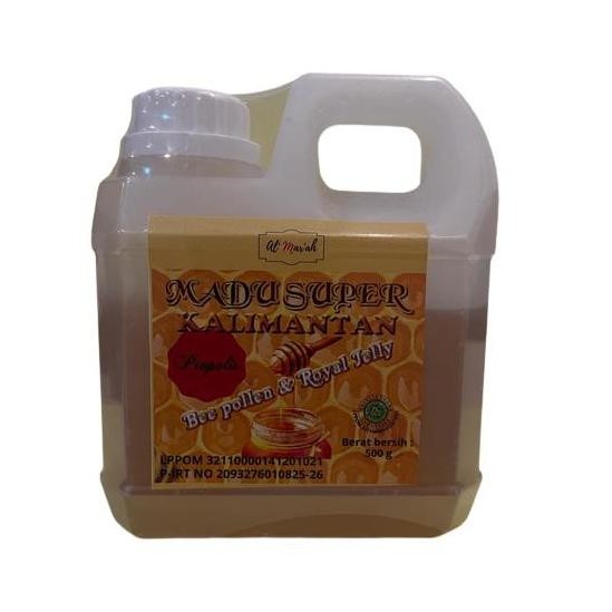 

TERMURAH MADU SUPER KALIMANTAN 500GR + BEE POLLEN & PROPOLIS ALAMI
