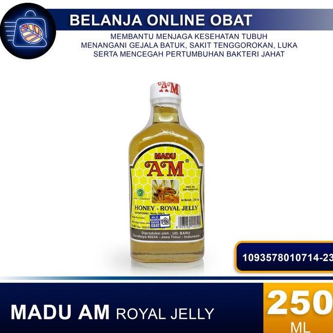 

TERMURAH MADU ROYAL JELLY 250ML | NUTRISI LENGKAP DENGAN ENZIM ALAMI