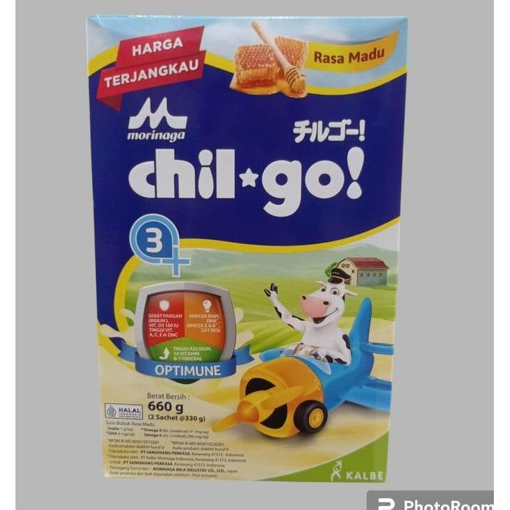 

TERMURAH CHIL GO POWDER 3 MADU 660GR SUSU FORMULA ANAK USIA 3 TAHUN BPOM