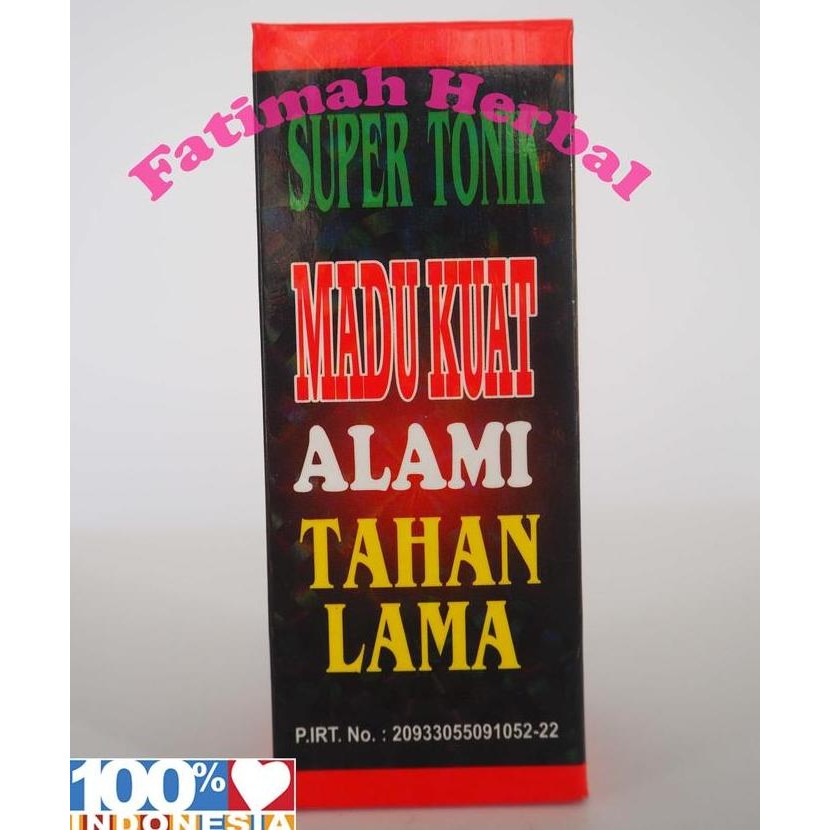 

TERMURAH SUPER TONIK MADU KUAT PRIA HERBAL TAHAN LAMA ORIGINAL BPOM
