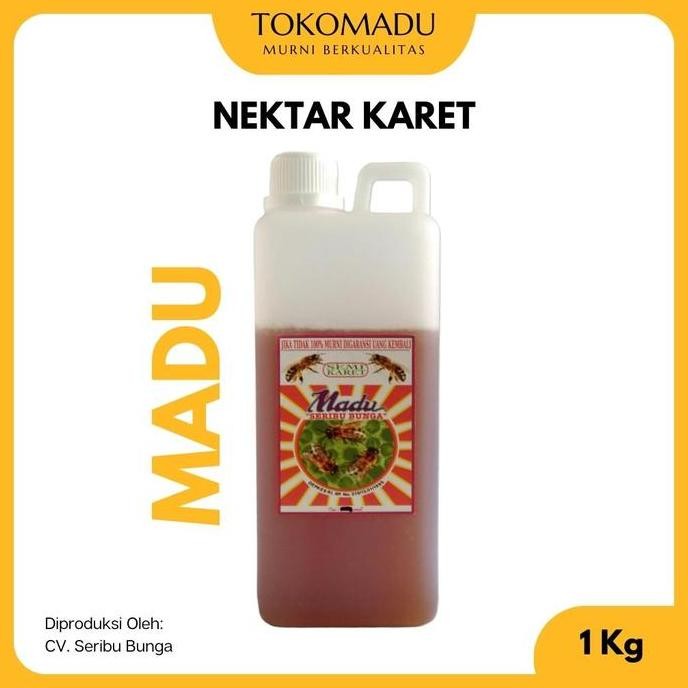 

TERMURAH MADU KARET SERIBU BUNGA 1KG JERIGEN | MADU MURNI ASLI KUALITAS PREMIUM