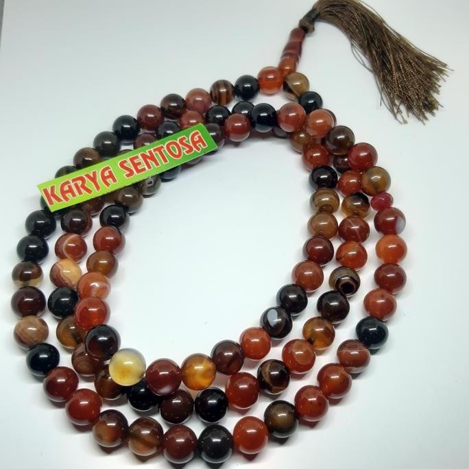 

TERMURAH TASBIH BATU SULAIMAN MADU NATURAL 99 BUTIR DIAMETER 10MM ASLI