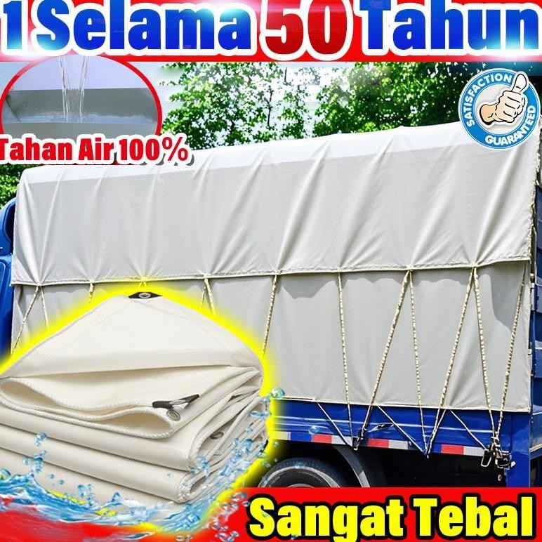 Tahan Lama Selama 20 TahunKain Tenda Putih Terpal Tenda Terpal Anti Air Dan Panas 22 2X4 26 3X4 3X5 