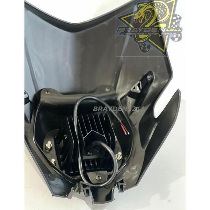 Super Promo, Lampu Led Crf 150 / Batok Lampu Crf150 / Kedok Lampu Crf 150 / Lampu Led Crf