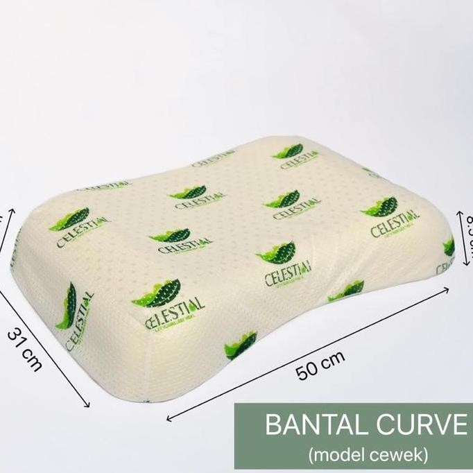 bantal latex celestial curve cewek