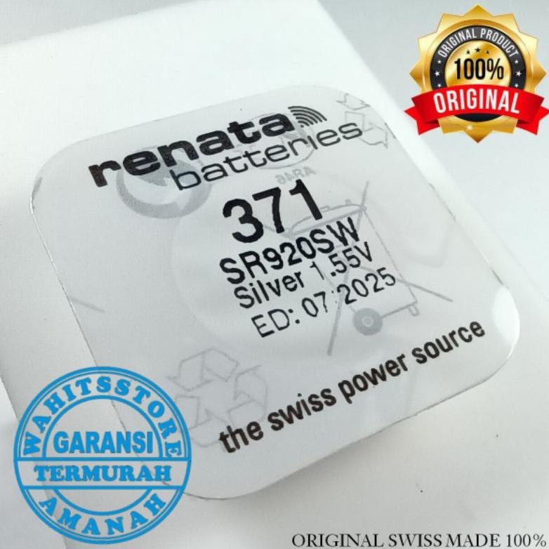 Baterai Jam Tangan Casio Edifice 101D  EFR-101 D ASLI RENATA ORIGINAL DiM