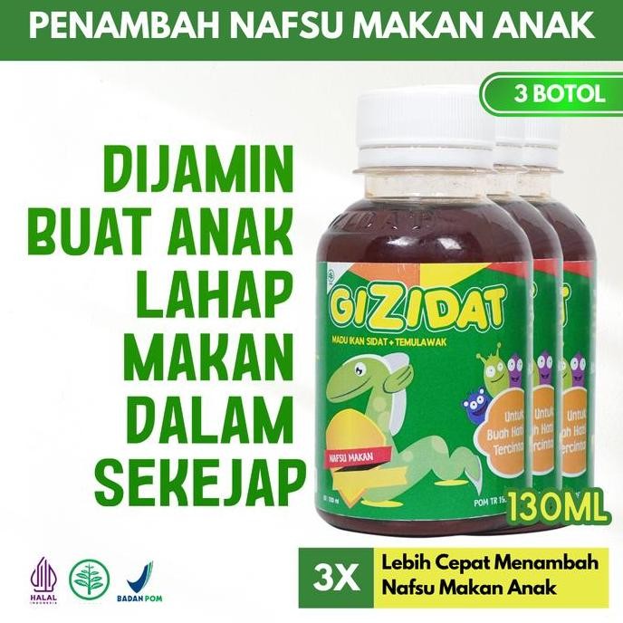 

TERMURAH MADU NAFSU MAKAN ANAK GIZIDAT - VITAMIN ANAK PENAMBAH BERAT BADAN
