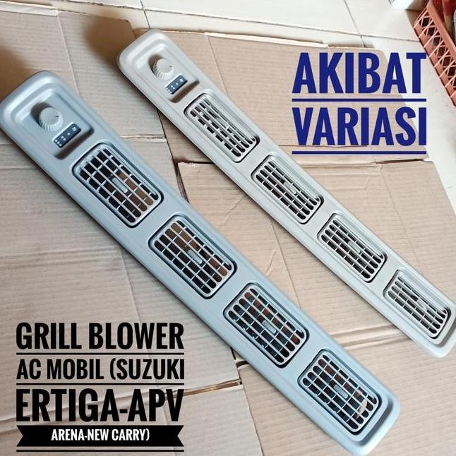 HALITAUTRENDS GRILL KISI AC BELAKANG SET DOUBLE BLOWER MOBIL SUZUKI ERTIGA APV ARENA