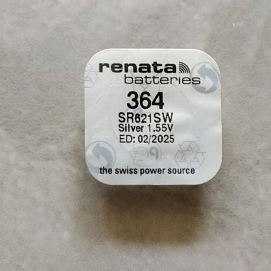 BATERAI JAM TANGAN CASIO MQ24 MQ 24 BATRE RENATA 364 ORIGINAL DiM