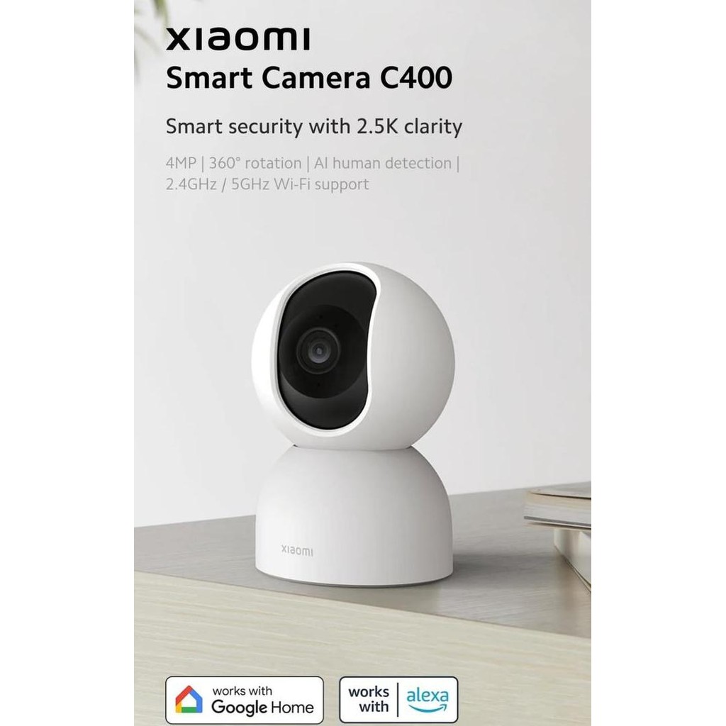 diskon mi cctv c400 smart camera 360 2.5k 4mp night vision human tracking