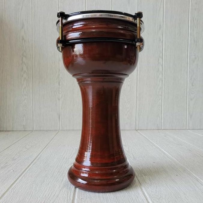 Promo / Terlaris Calti Darbuka Dumbuk Anak Warna Coklat Ukuran 6 inch Termurah Kualitas Terbaik Leng
