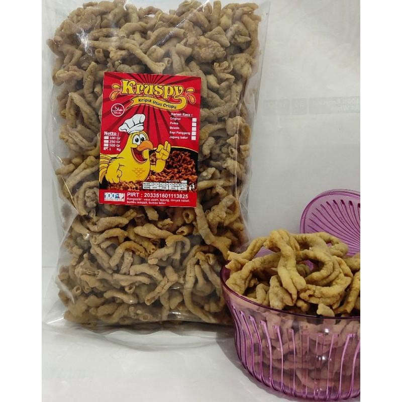 

Keripik Usus Ayam 1kg Ori!!