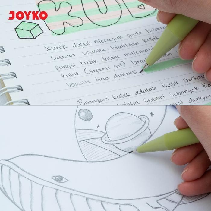 

Joyko Mechanical Pencil Pensil Mekanik Mp-64 0.5 Mm