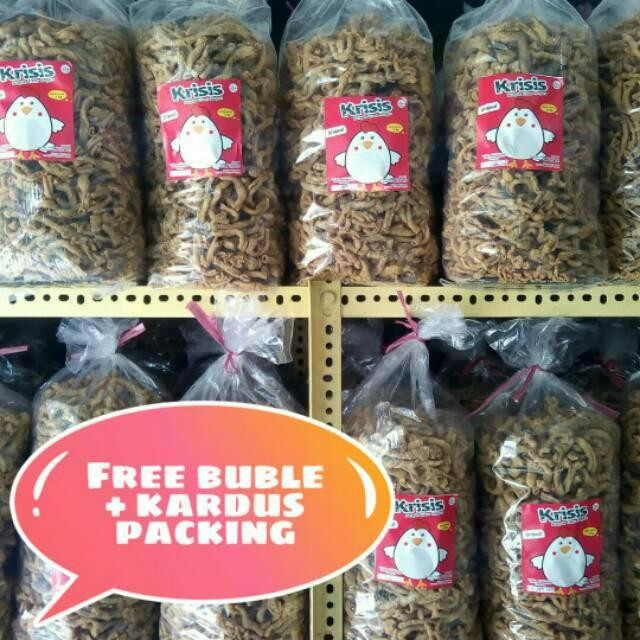 

Keripik Usus Ayam SUPER ORIGINAL 2 Kg-KRISIS- Kripik Enak,Gurih,Renyah. Agen Harga murah Ori!!