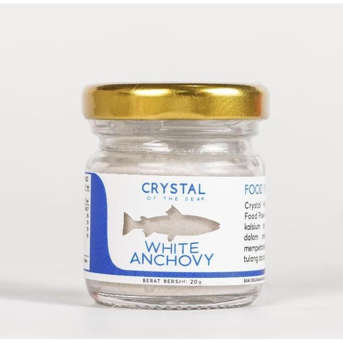 

Crystal of the Sea - (Set of 3 Jar 20GR) White Anchovy + Brown Anchovy + Shrimp Powder / Bubuk MPASI / Bubuk Tabur Penyedap Masakan Msg Udang