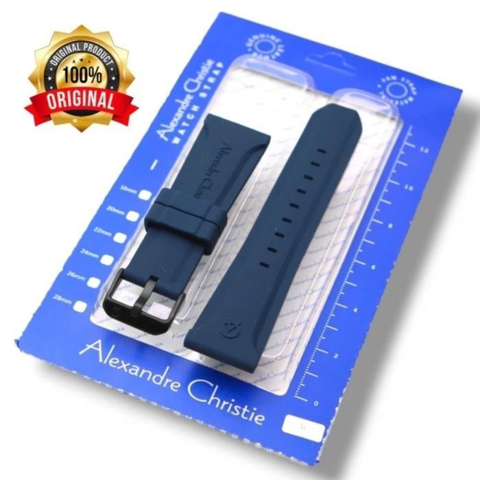 Rubber Karet Tali Jam Strap Alexandre Christie Ac9370 Ac9371 Ac9372 Ac9373 Ac9377 9370 9371 9372 937