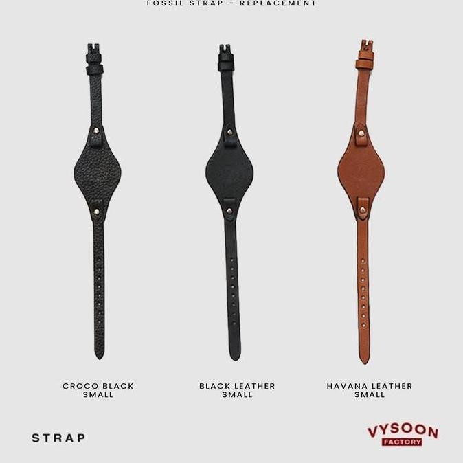 Ori - Tali Jam Kulit Asli Fossil - Replacement Strap Leather Original