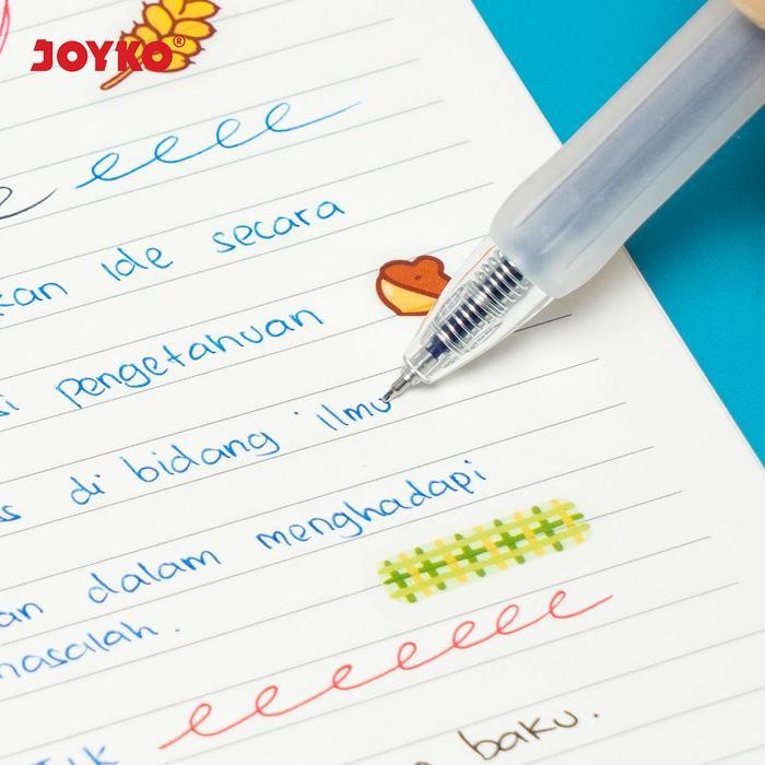 

Gel Pen Pulpen Pena Joyko Gp-369 Metaru Gel 0.5 Mm