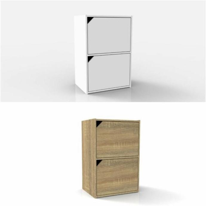 Nakas kamar tidur / lemari susun 2 / lemari kecil