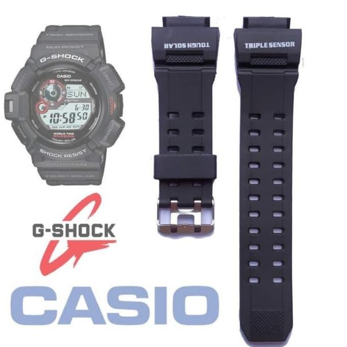 Ori - Tali Jam Tangan Gshock G9300 Mudman Rubber Strap G-Shock G-9300